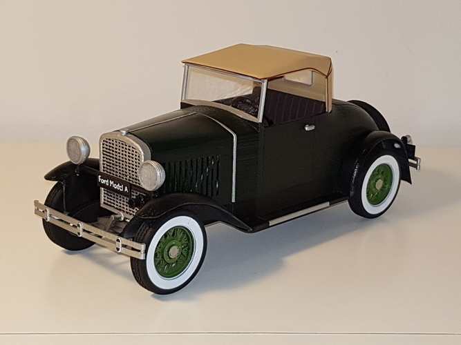 Ford Model A Roadster 1931 model 3D Print 387178