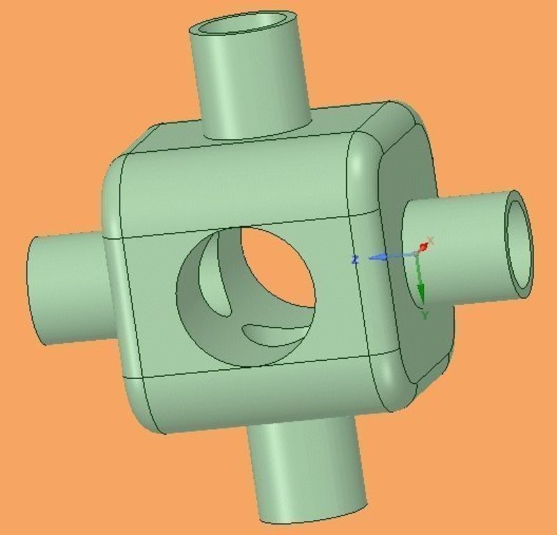 4 element ant. support 1 inch boom