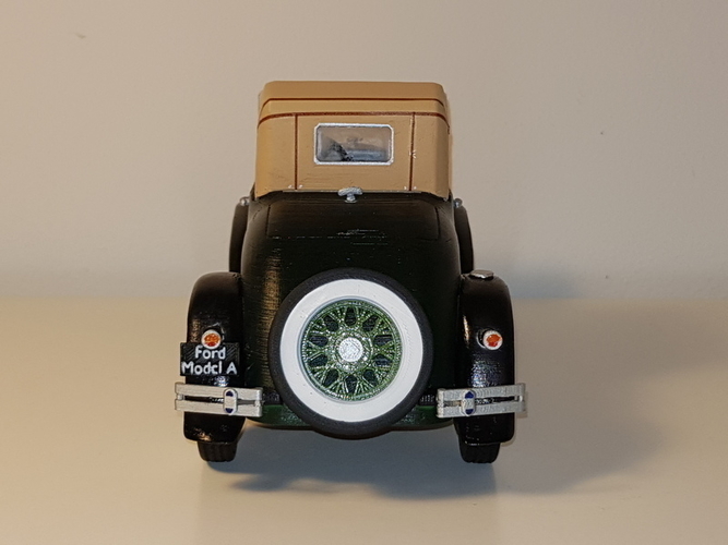 Ford Model A Roadster 1931 model 3D Print 387182