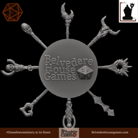 Dark Wizard 28mm Support Free - Thumbnail 4