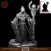 Dark Wizard 28mm Support Free - Thumbnail 8