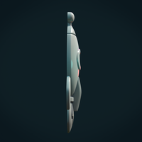 Rocket Bas-Relief - Thumbnail 4