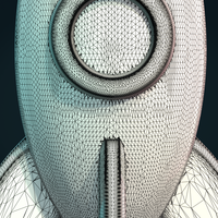 Rocket Bas-Relief - Thumbnail 10