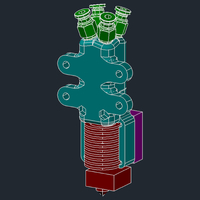 4 in 1 V6 hotend - Thumbnail 1
