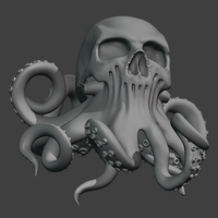 ​Skull-octopus - Thumbnail 2