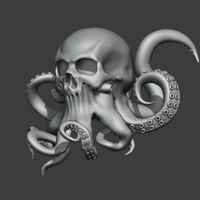 ​Skull-octopus - Thumbnail 4