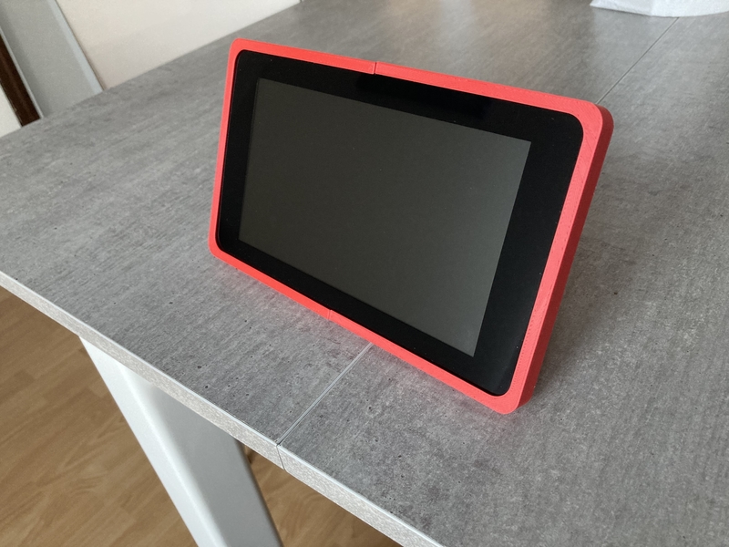 eXaDrums: Raspberry Pi 3B + 7" Touchscreen Enclosure