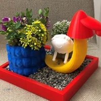 GOOD NIGHT "SHEEP" PLANTER - Thumbnail 2