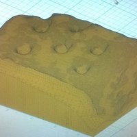 R2-Brick-2 our first test scan and print of our masscot brick - Thumbnail 8
