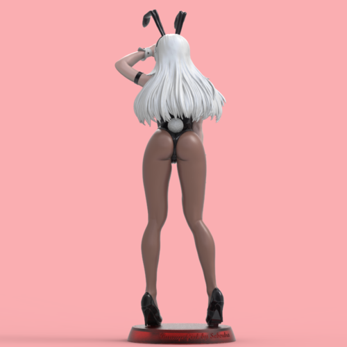Sexy Bunny Girl STL 3D Print 387548