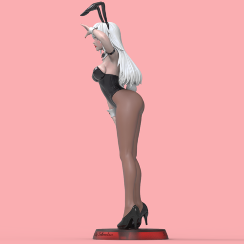 Sexy Bunny Girl STL 3D Print 387550