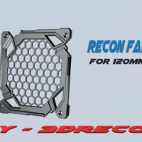Small Recon 120mm Fanguard 3D Printing 387561