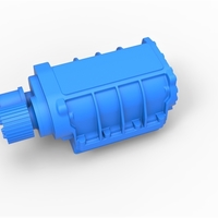 Diecast Supercharger Scale 1 to 25 - Thumbnail 2