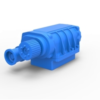 Diecast Supercharger Scale 1 to 25 - Thumbnail 4