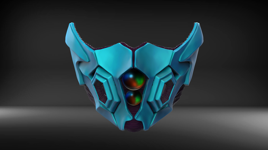 Bio Armor Mask STL for 3DPrint 3D Print 387735