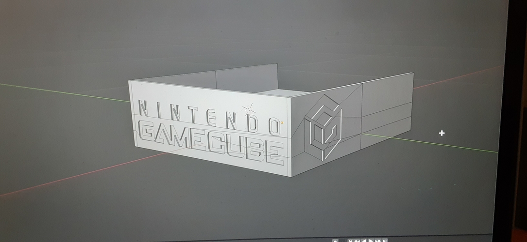 Gamecube Stand 3D Print 387748