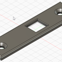Small Light Switch Lock 3D Printing 387754