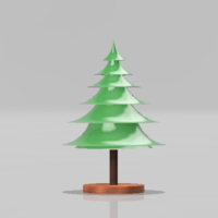 Small Christmas tree 3D Printing 387763