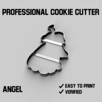 Small Angel cookie cutter 3D Printing 387782