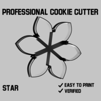 Small Star cookie cutter 3D Printing 387791