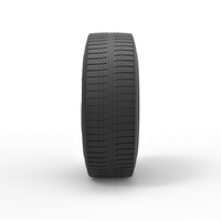 Diecast Car wheel 7 Scale 1 to 10 - Thumbnail 3