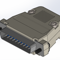 DB23 Connector for Amiga  - Thumbnail 1