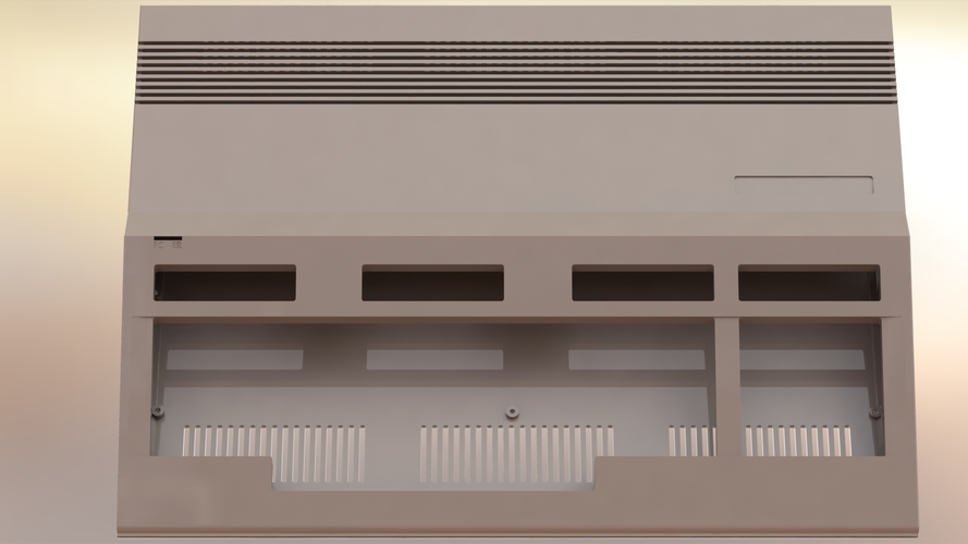 Commodore 128 3d printed enclosure 3D Print 387909