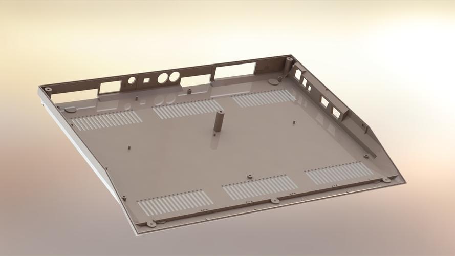 Commodore 128 3d printed enclosure 3D Print 387916