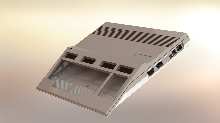 Commodore 128 3d printed enclosure 3D Print 387917