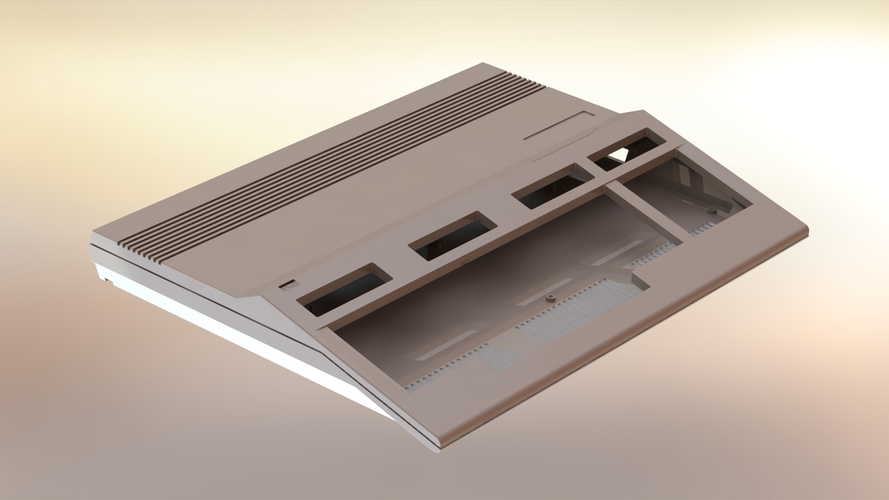 Commodore 128 3d printed enclosure 3D Print 387918