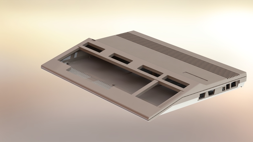 Commodore 128 3d printed enclosure 3D Print 387922