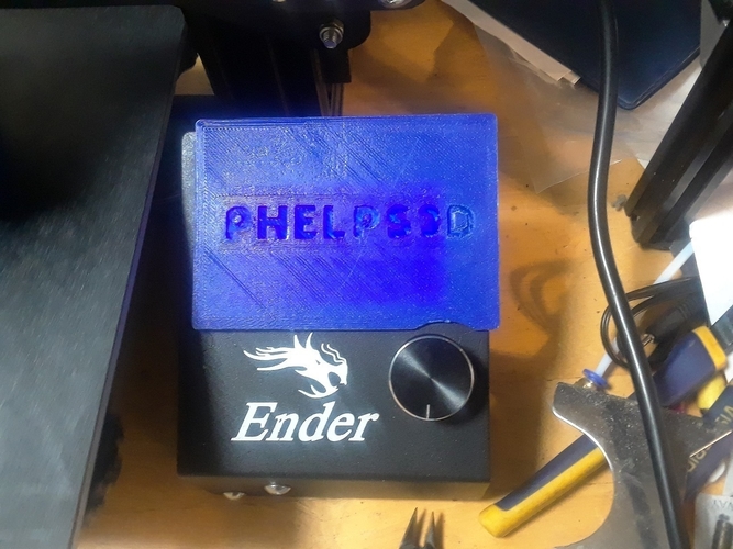 Ender 3 LCD Cover 3D Print 387947