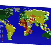 infographic of world map based on good countries index (2017) - Thumbnail 2