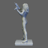 PAMELA ANDERSON STL 3D PRINT MODEL - Thumbnail 3