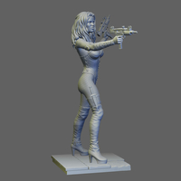 PAMELA ANDERSON STL 3D PRINT MODEL - Thumbnail 4