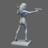 PAMELA ANDERSON STL 3D PRINT MODEL - Thumbnail 5