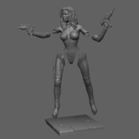 PAMELA ANDERSON STL 3D PRINT MODEL - Thumbnail 6