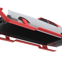 Diecast Car of Santa Scale 1 to 25 - Thumbnail 3