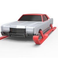 Diecast Car of Santa Scale 1 to 25 - Thumbnail 4