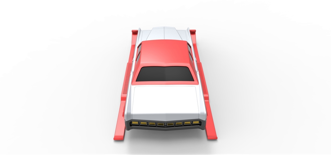 Diecast Car of Santa Scale 1 to 25 3D Print 388029