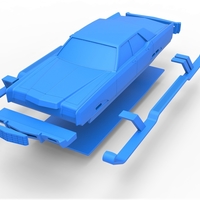 Diecast Car of Santa Scale 1 to 25 - Thumbnail 23