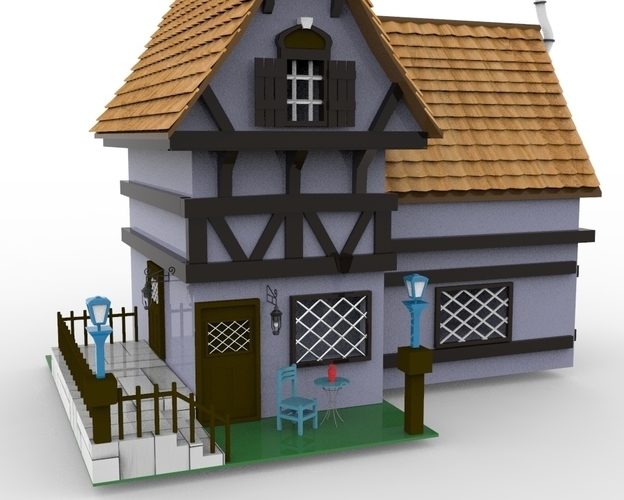 3D house 3D Print 388185