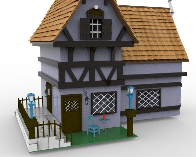 3D house