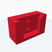 Small Dewalt 20v Battery Mount (Simple) 3D Printing 388218