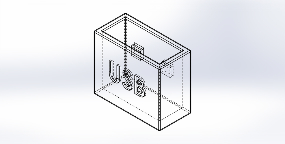 USB protection 3D Print 388381