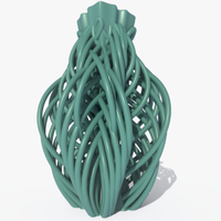 String Flower Vase - Thumbnail 2