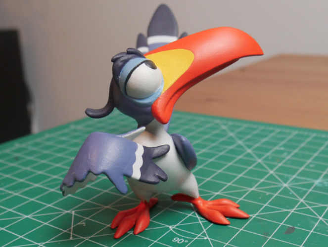 The Lion King - Zazu 3D Print 388462