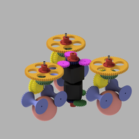 synchro drive robot - Thumbnail 4