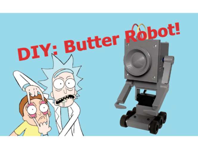 Butter Robot 3D Print 388548