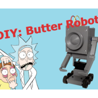 Small Butter Robot 3D Printing 388548